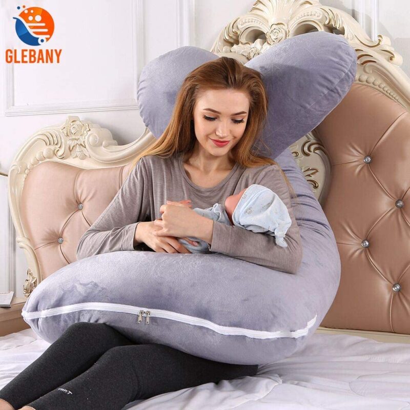 GLEBANY Pregnancy Pillow Full Body Pillow Maternity Pillow